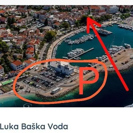 Apartment Narda Baška Voda Exterior foto